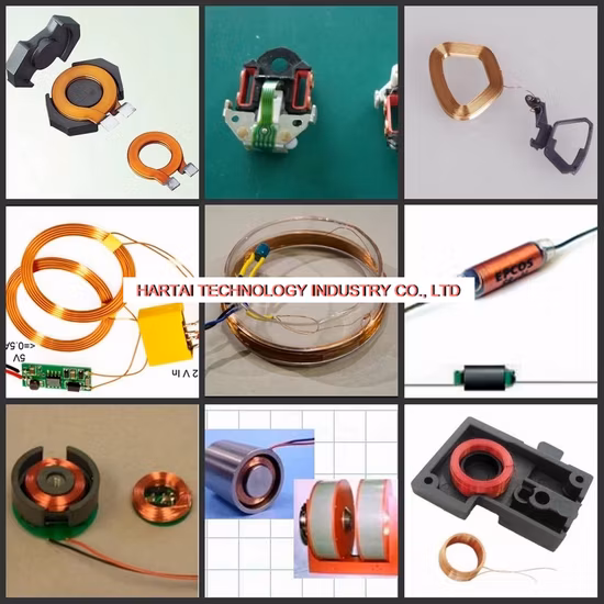 Bobina magnetica ad induzione magnetica con filo di rame smaltato ad alta frequenza personalizzata