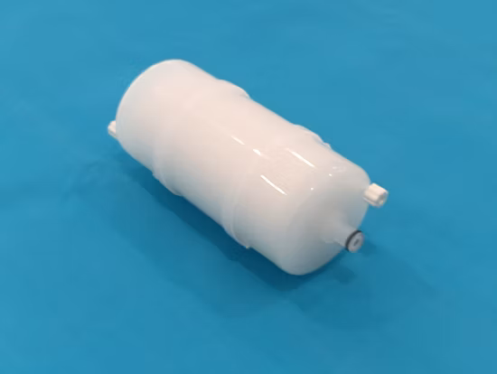 Capsule filtranti pieghettate idrofile Filtri a cartuccia monouso per filtrazione di liquidi biofarmaceutici